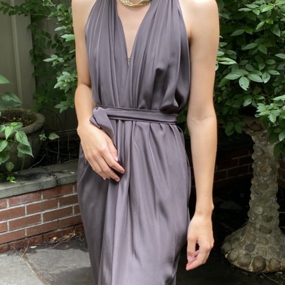 Atelier Delphine Dresses & Skirts - Atelier Delphine Rome Dress; Chocolate Brown; One Size Fits All